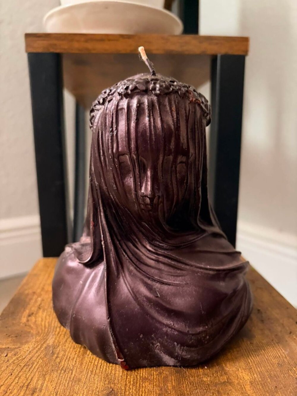 Gothic Veiled Lady Bust Candle | Dark Academia | Halloween Decor | HomeGoods